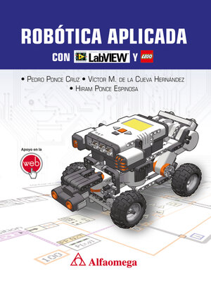 cover image of Robótica aplicada con LabVIEW y LEGO